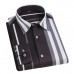 New Mens Dress Shirts Formal Striped Button Down Long Sleeves Casual Shirts Tops