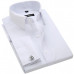 New Mens Dress Shirts French Cuff Long Sleeves Formal With Cufflinks Shirts Tops