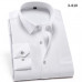 Men's Dress Shirts Long Sleeves Formal Business Elastic Fabric Casual Shirts Top