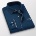 Mens Dress Shirts Formal Business Button Down Long Sleeves Casual Shirts Tops