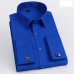 New Mens Dress Shirts French Cuff Long Sleeves Formal With Cufflinks Shirts Tops