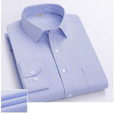 Mens Dress Shirts Long Sleeve Formal Business Non Iron Pocket Casual Shirts Tops