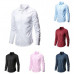 Men Classic Fit Long-Sleeve Wrinkle Resistant Button Down Premium Dress Shirt