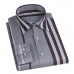 New Mens Dress Shirts Formal Striped Button Down Long Sleeves Casual Shirts Tops