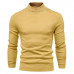 Men's Multicolor  Sweater With Mid Neck And Slim Trim