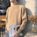 Men's Winter Warm Casual Sweater Turtleneck Knitwear Cashmere Woolen Pullover