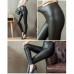 Faux PU Leather Skinny Pants High Waist Push Up Butt Lift Stretch Matte Leggings