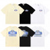 For RHUDE Motorsport Short Sleeve Men Retro Cotton Street Casual T-Shirts