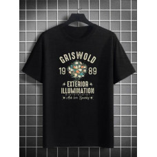 Christmas Vacation Shirt, Griswold Family Exterior Illumination Retro Unisex Tee