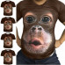 Summer 3D Monkey-Face Gorilla T-Shirt Orangutan Cosplay Short Sleeve Shirt Funny